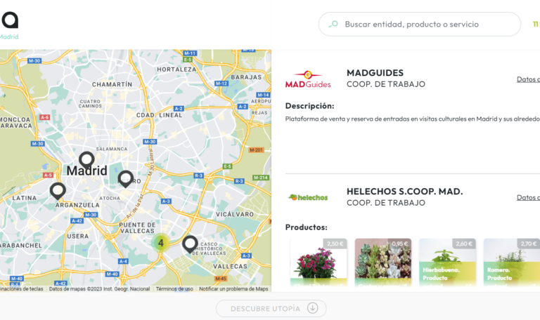 Utopía el primer Marketplace Social de Madrid abre sus puertas