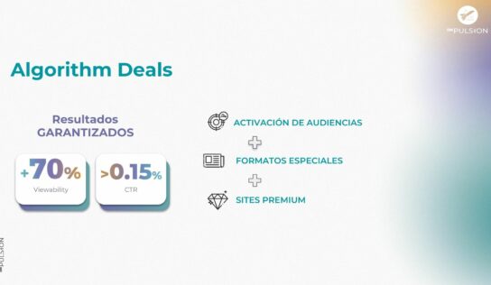 Impulsion lanza su innovador servicio Algorithm Deals para mejorar la eficacia de las campañas publicitarias en medios premium