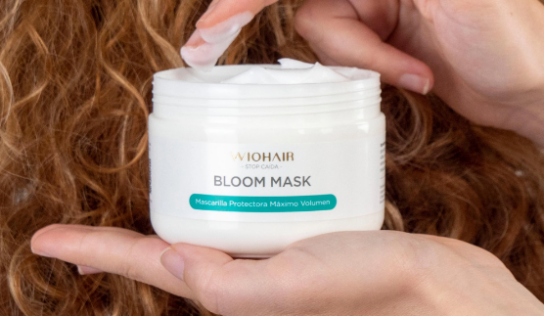 Wiohair lanza BLOOM MASK, una nueva mascarilla para el volumen para cabellos finos, grasos o poca densidad