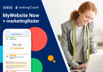 marketingRadar se alía con MyWebsite Now de IONOS