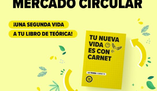 ‘Mercado Circular’, la nueva iniciativa sostenible de hoy-voy para reciclar los libros en sus autoescuelas