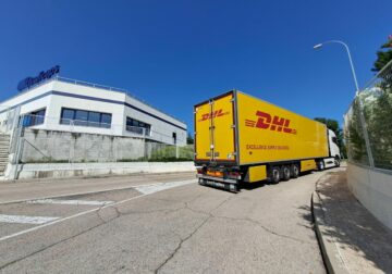 DHL Freight realiza su primer transporte, completamente sostenible, con un camión Volvo FH 42 Tractor Electric