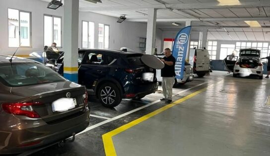 Allianz organiza un «drive in» para agilizar los siniestros generados por las tormentas