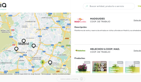 Utopía, el primer Marketplace Social de Madrid, abre sus puertas