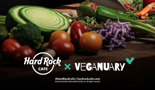 Hard Rock Cafe se suma a Veganuary 2024