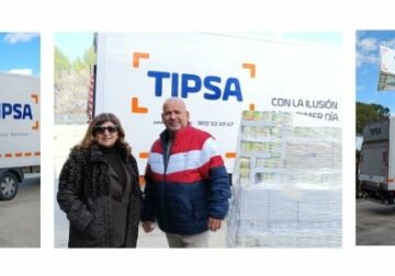 La octava edición de los Sobres Solidarios de TIPSA finaliza con una donación de cerca de 40.000€ a siete ONGs