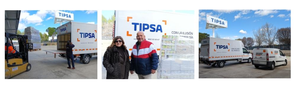 La octava edición de los Sobres Solidarios de TIPSA finaliza con una donación de cerca de 40.000€ a siete ONGs