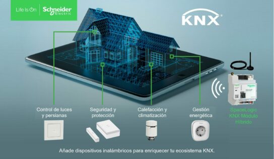 Schneider Electric revoluciona las instalaciones KNX con el nuevo Módulo Híbrido SpaceLogic KNX