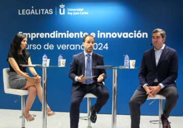 Legálitas debate sobre emprendimiento e innovación junto a la Universidad Rey Juan Carlos