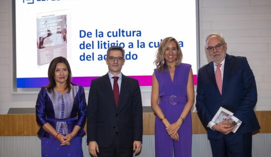 Lefebvre presenta «De la cultura del litigio a la cultura del acuerdo» con la participación del Ministerio de Justicia, CEOE y destacados líderes de la sociedad civil española