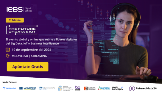 The Future of Data & IOT, el mayor evento online de datificación empresarial