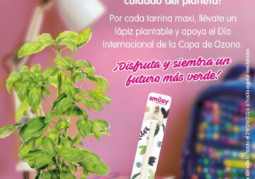 smöoy une sostenibilidad y educación en su nueva campaña y regala lápices plantables