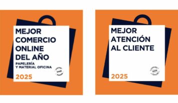 123tinta.es, ganador del Mejor Comercio Online del Año y Mejor Atención al Cliente 2025