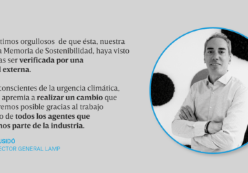 Lamp redujo sus emisiones un 33% el año pasado