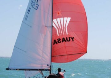 El Campeonato de Europa de Flying Dutchman pide paso en aguas de la bahía gaditana