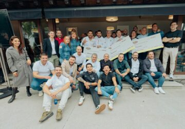 Solomillete, papada ibérica y praliné de bellota verde, receta ganadora del IX Concurso Nacional Abrasador