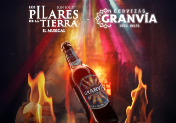 Cervezas Gran Vía se une a ‘Pilares de la tierra, el musical’ con una edición especial de su botella