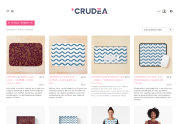 Crudea, la tienda online que se especializa en artículos de diseño para el hogar o la oficina