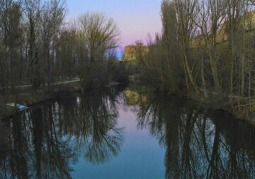 El Patrimonio Natural de la Red Medieval, válvula de escape en el puente de la Constitución y Navidades