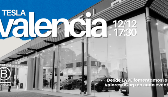 EAVE y Tesla presentan el evento exclusivo Tesla Experience Valencia el 12 de diciembre