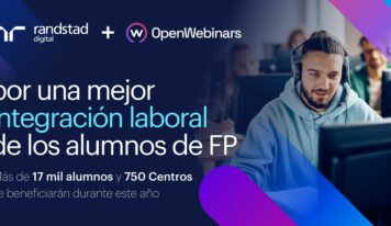 OpenWebinars y Randstad Digital colaboran para fortalecer la formación y empleabilidad del talento joven