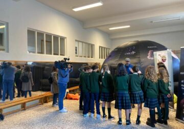 ADEL acercó la Astronomía a los institutos de la Sierra Norte