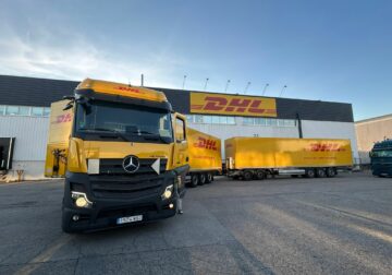 DHL Freight España incorpora dos vehículos DÚO para el transporte de grupaje entre Madrid y Barcelona