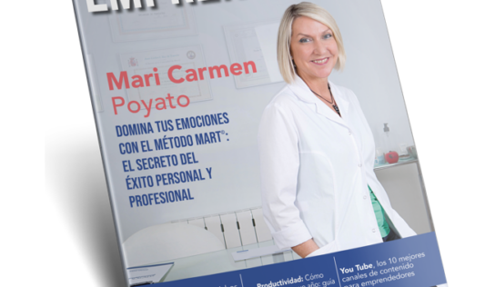 Mari Carmen Martínez Poyato, portada de ‘Actualidad del Emprendedor’, anuncia un taller gratuito para ayudar a gestionar las emociones