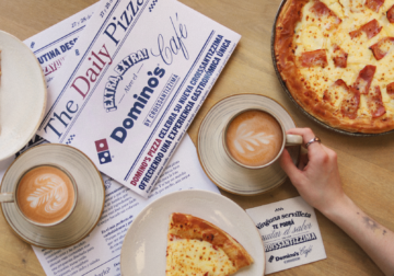 Domino’s Pizza regalará la nueva Croissantizzima y café en su nueva pop-up Domino’s Café