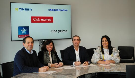 Club MAPFRE firma un acuerdo con Cinesa, Kinépolis y Cine Yelmo mejorando los beneficios para sus socios