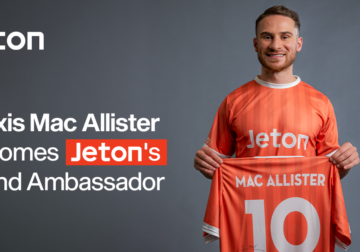 Alexis Mc Allister es anunciado como el último embajador de la marca Jeton