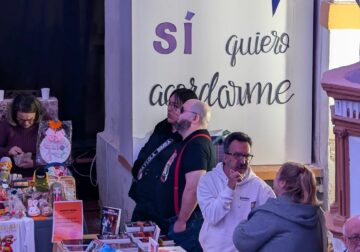 Gran éxito de la Feria del Libro de Bustares que se ha celebrado en Semana Santa