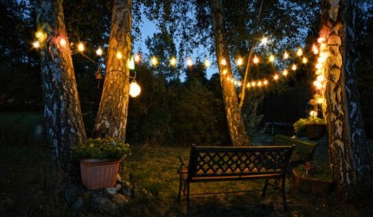 Llega el buen tiempo: 123tinta.es ofrece consejos para iluminar terrazas y jardines