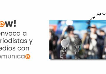 Comunicae lanza una nueva funcionalidad para convocar a periodistas y medios a eventos