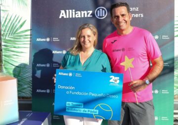 Allianz Partners España organiza su III Torneo de Pádel solidario a favor de la Fundación Pequeño Deseo