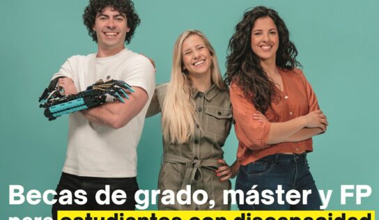 La Fundación Adecco destina 300.000 euros a la VIII convocatoria de sus Becas de grado, máster y FP para jóvenes con discapacidad