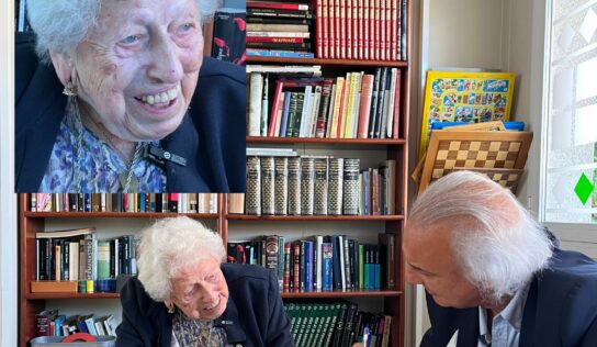 El doctor de la Peña recibe una lección de vida de María Luisa, en el umbral de los 106 años