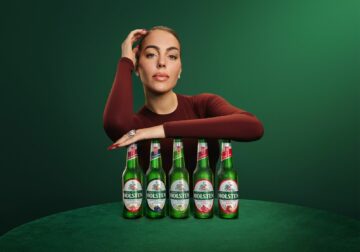 Georgina Rodríguez lleva su poder de estrella a la nueva y audaz campaña de Holsten en Arabia Saudí