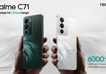 realme lanza el nuevo smartphone C71 con una batería de 6.000 mAh y carga rápida de 45W