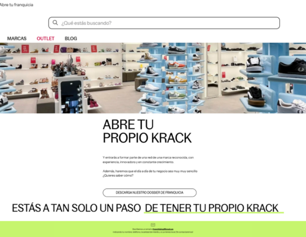 Krack lanza una ronda exclusiva para nuevos franquiciados: crear una tienda con una de las marcas más deseadas del mercado