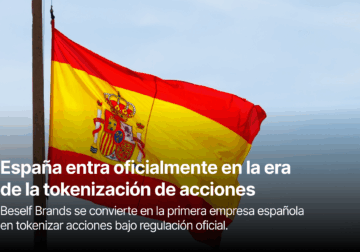 La CNMV respalda el avance de la tokenización en España con la inscripción de BeToken