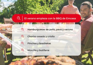 El verano empieza cuando se enciende la barbacoa con Emcesa