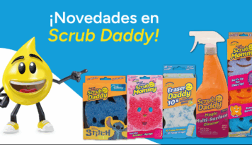 123tinta.es amplía su catálogo con la incorporación de la gama de limpieza de Scrub Daddy