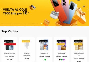 La tienda online oficial de realme España abre sus puertas con grandes ofertas de aniversario
