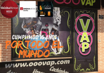 Ooovap celebra 15 años como referente global en vapeo y cachimbas, destacando su diversificación y expansión internacional