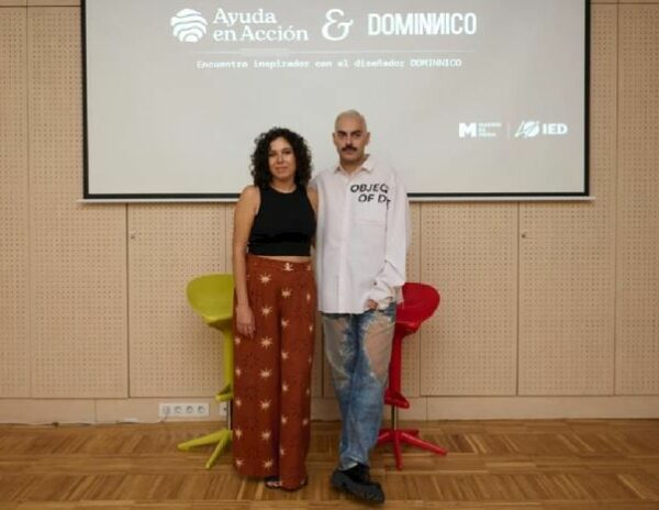 Ayuda en Acción y Dominnico acercan la moda como motor de vocación y futuro bajo el marco de Madrid es Moda