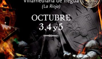 Villamediana de Iregua celebra el Mercado Renacentista de El Hereje el 3, 4 y 5 de octubre con teatro, fuego, música, talleres y fuego