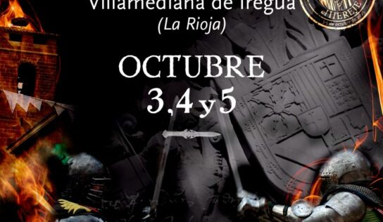 Villamediana de Iregua celebra el Mercado Renacentista de El Hereje el 3, 4 y 5 de octubre con teatro, fuego, música, talleres y fuego