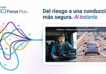 La nueva cámara de salpicadero con IA de Geotab reduce hasta un 95% las conductas de riesgo al volante con alertas de voz en la cabina