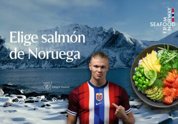 Salud, nutrición y origen destacan en la nueva campaña de Haaland para Mar de Noruega